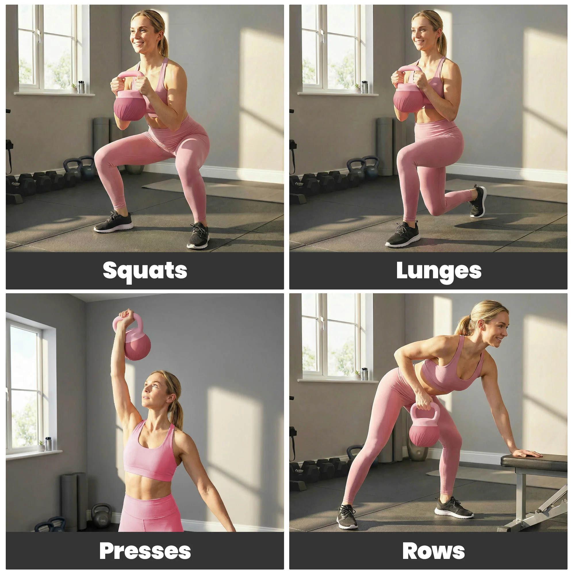 SPORTNOW Soft Kettlebell, 6kg Kettle Bell with Anti-Slip Grip for Home Gym - Image 8