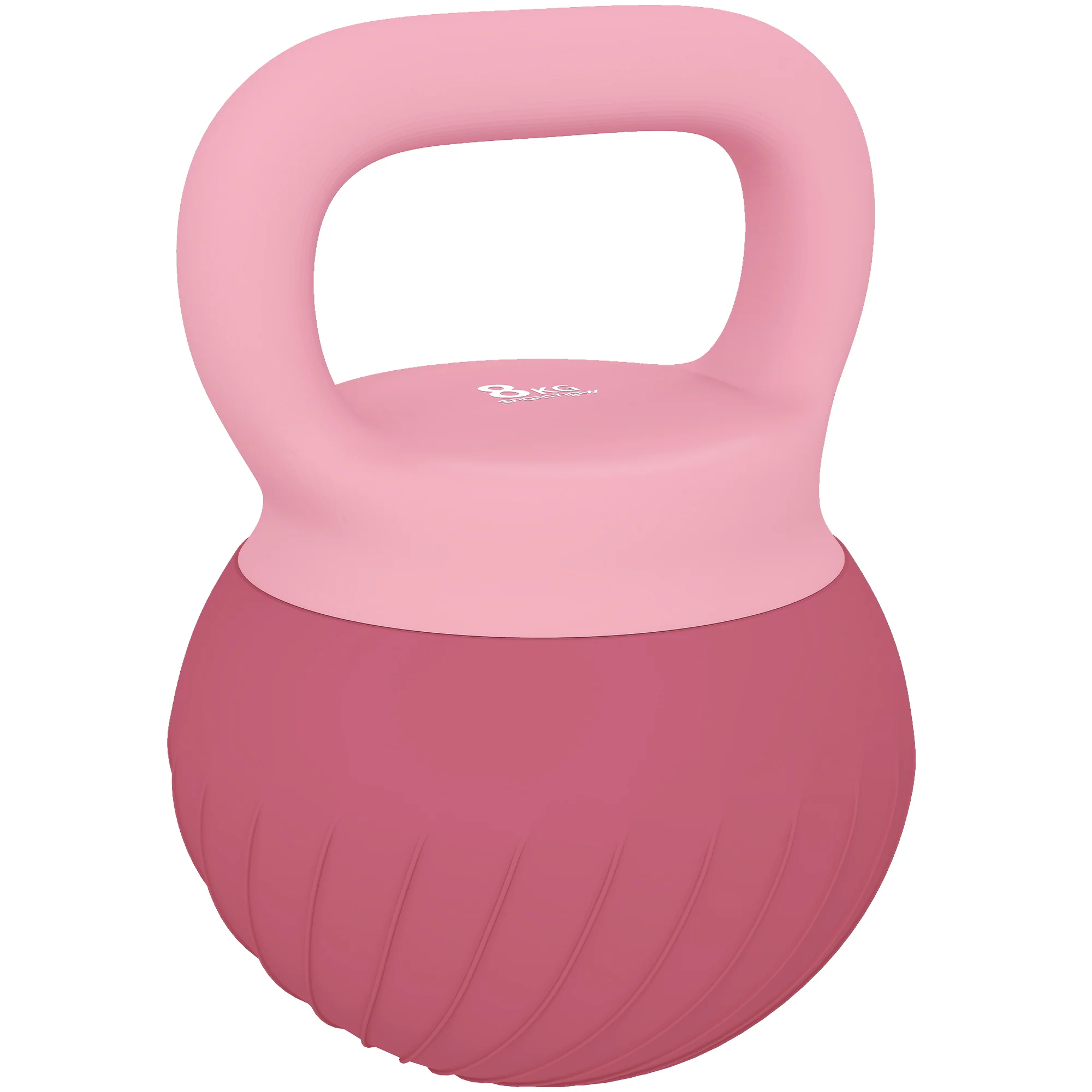 SPORTNOW Soft Kettlebell, 8kg Kettle Bell with Anti-Slip Grip for Home Gym