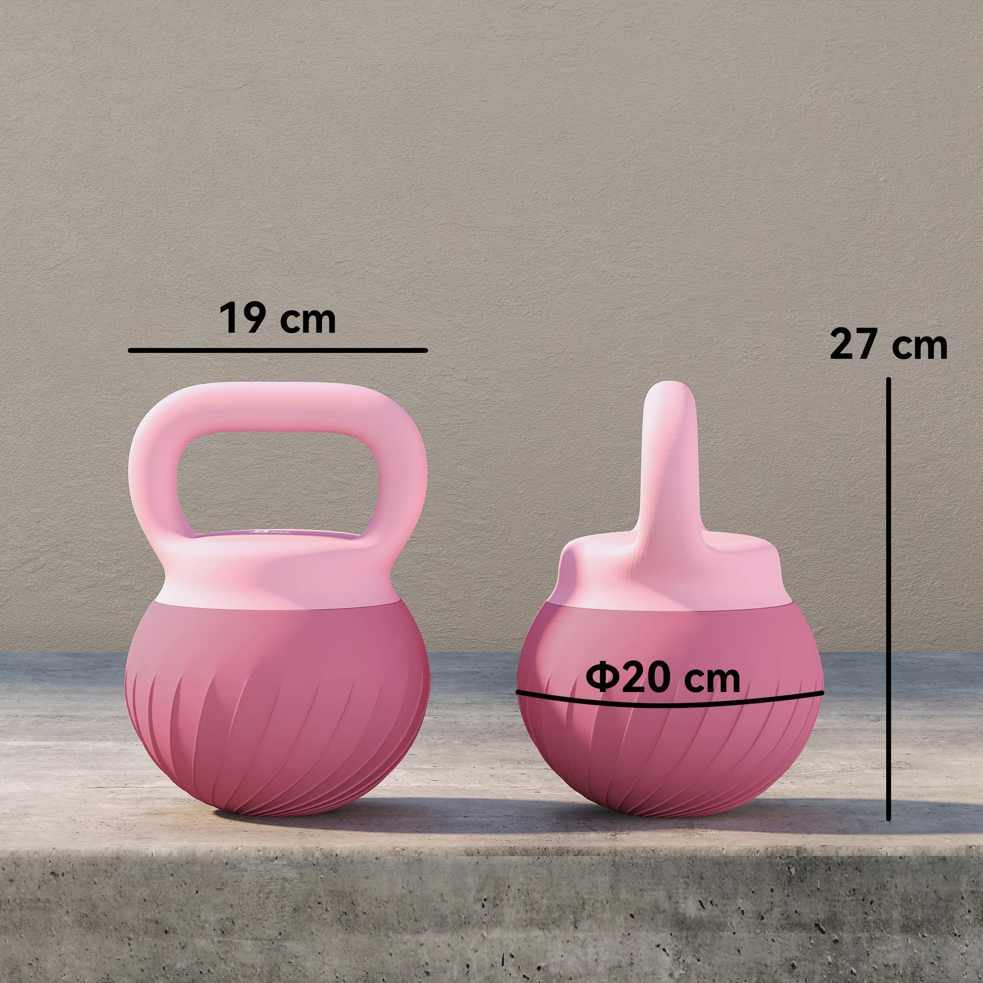 SPORTNOW Soft Kettlebell, 8kg Kettle Bell with Anti-Slip Grip for Home Gym - Image 3