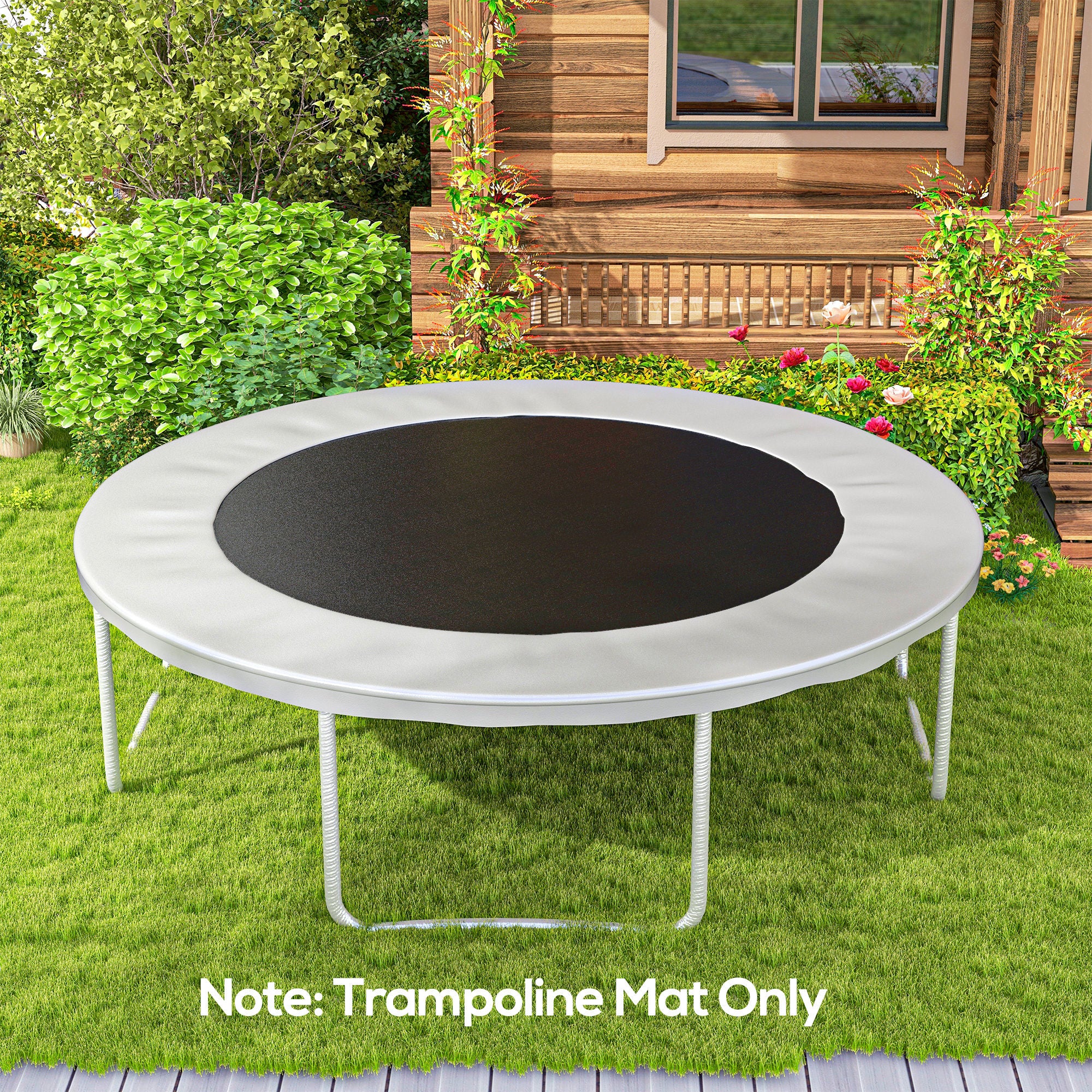 SPORTNOW Trampoline Mat With 72 V-Hooks, For 12ft Trampoline - Image 2