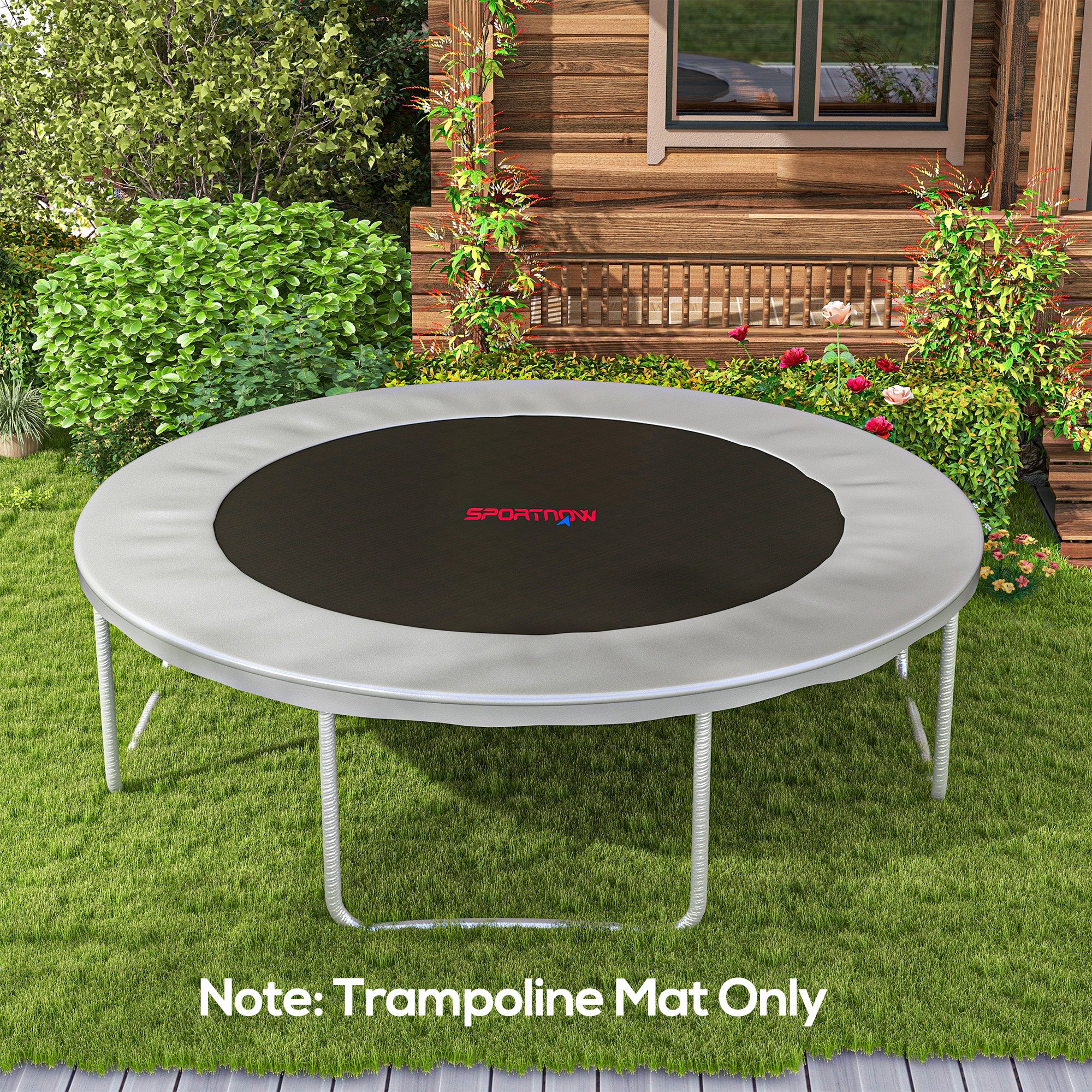 SPORTNOW Trampoline Mat With 72 V-Hooks, For 12ft Trampoline - Image 20