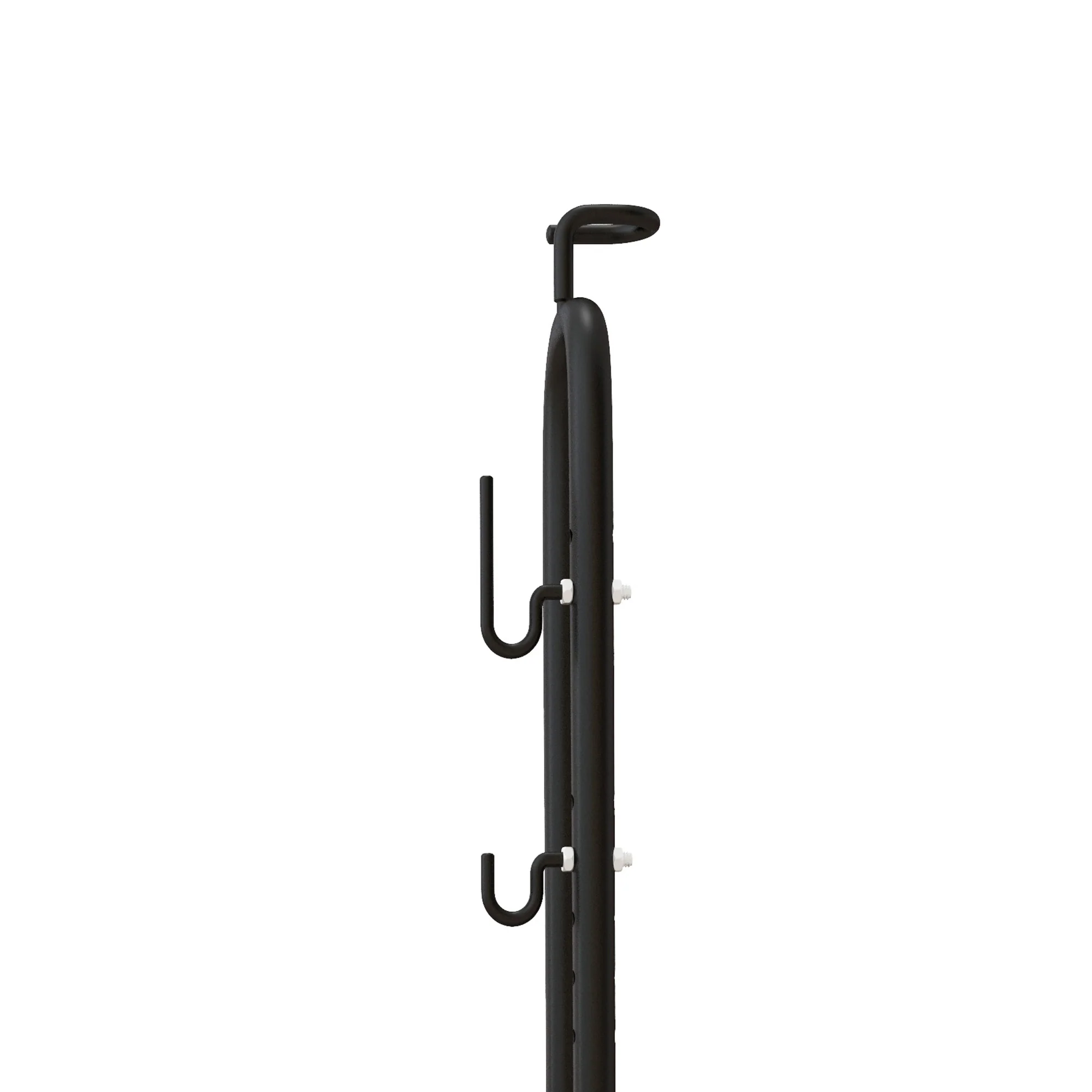 SPORTNOW Vertical & Horizontal Bike Rack Fits 6"-28" And 700c Bikes, Black - Image 9