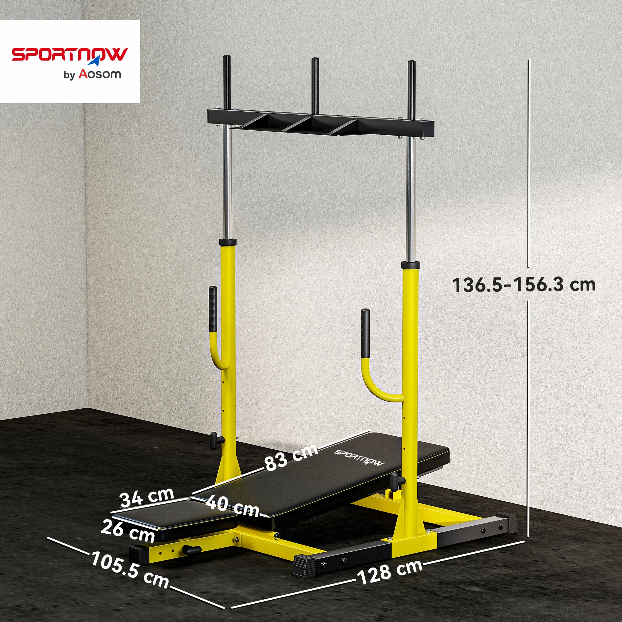 SPORTNOW Vertical Leg Press Machine, Leg Extension Machine, 300 kg Capacity - Image 5