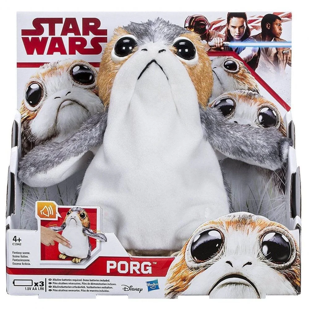 Star Wars E8 Porg Moves and Makes Sounds Inspired by Creatures from Ahch-To Island