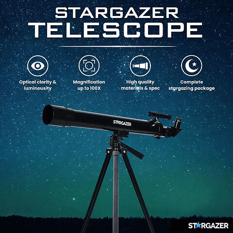 Stargazer Telescope for Astronomy Kids Children Adults Beginners - Portable Telescopes - Image 2