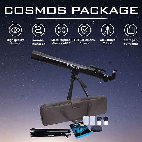 Stargazer Telescope for Astronomy Kids Children Adults Beginners - Portable Telescopes - Image 5