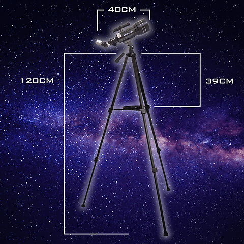 Stargazer Telescopes For Adults Beginners Kids Children - Portable Astronomy Telescope - Image 3