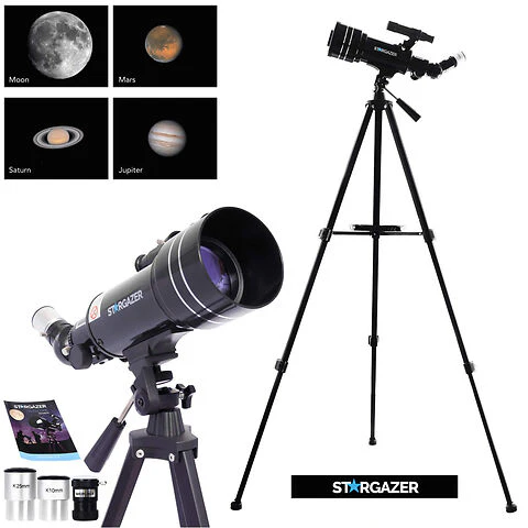 Stargazer Telescopes For Adults Beginners Kids Children - Portable Astronomy Telescope - Image 6
