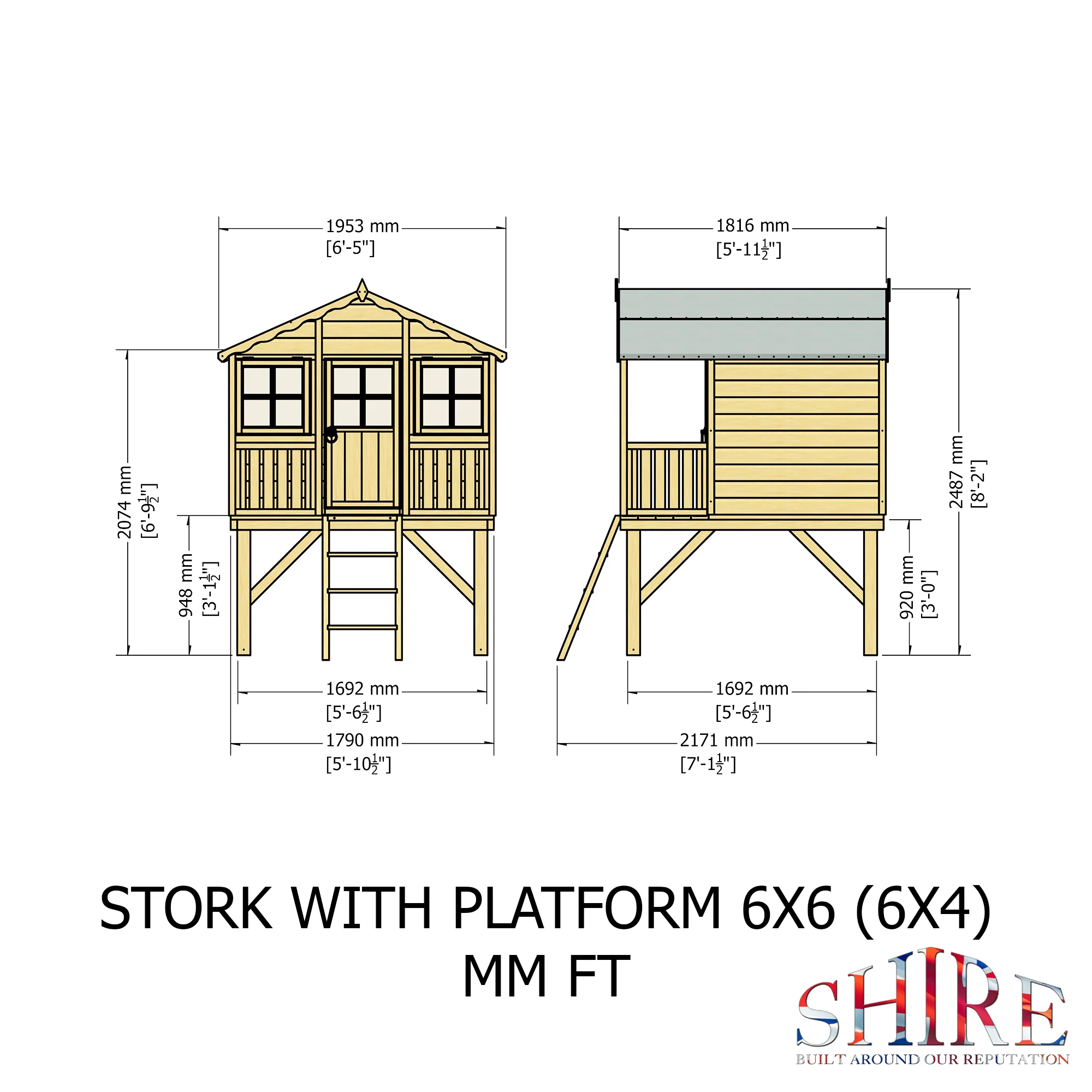 Stork & Platform Playhouse - Image 4