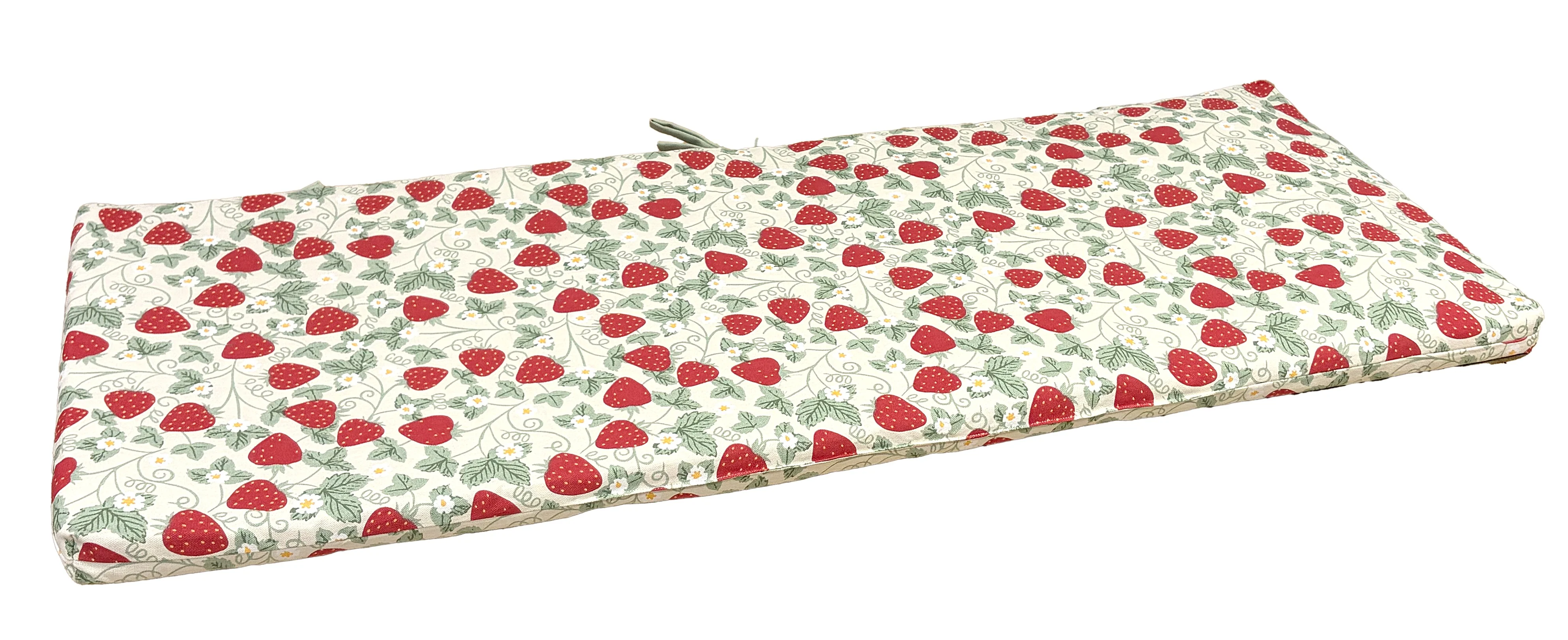 Strawberry Bench Cushion
