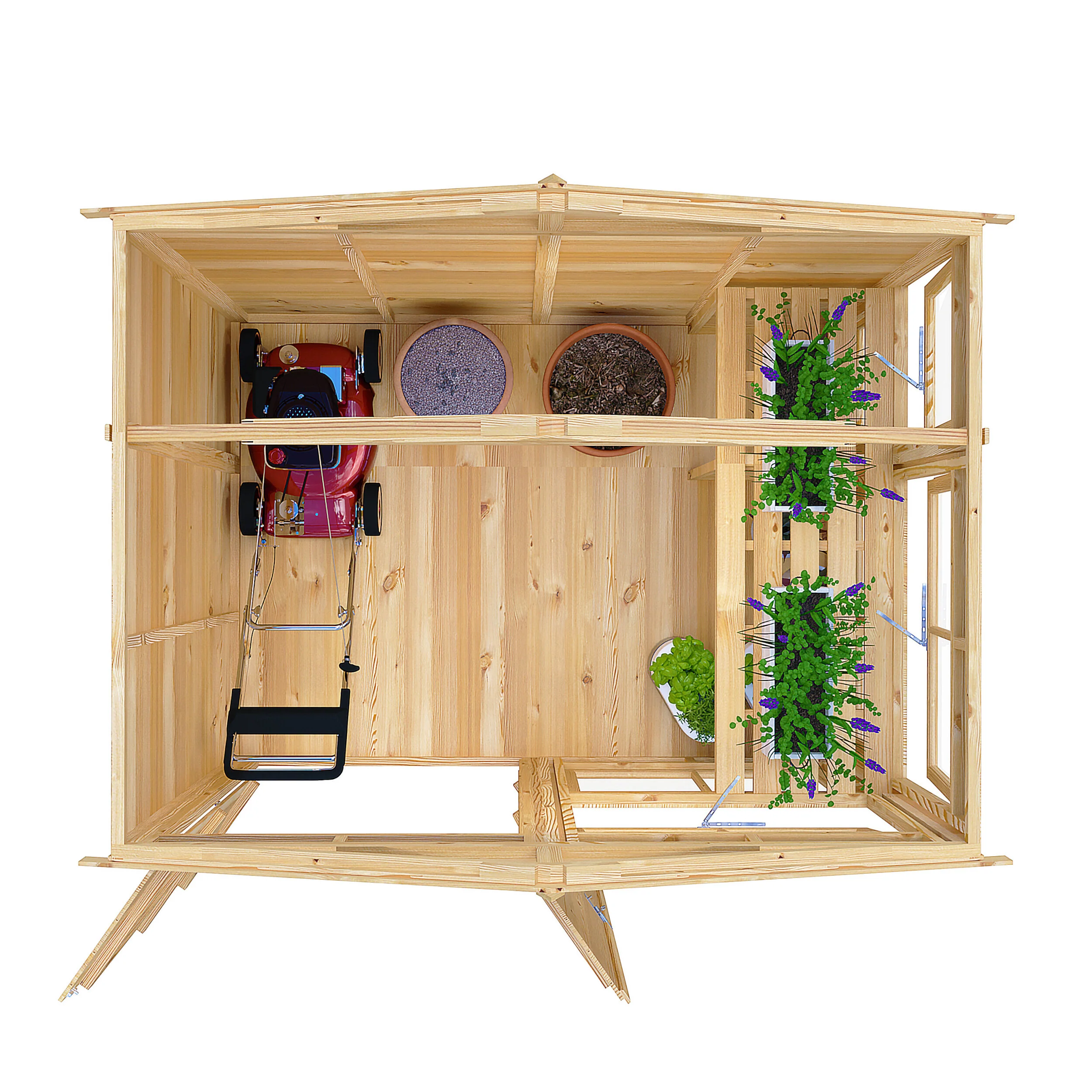 Sun Hut Potting Shed - Image 7
