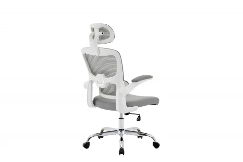 Supreme Mesh Grey/White Office Chair - Image 3