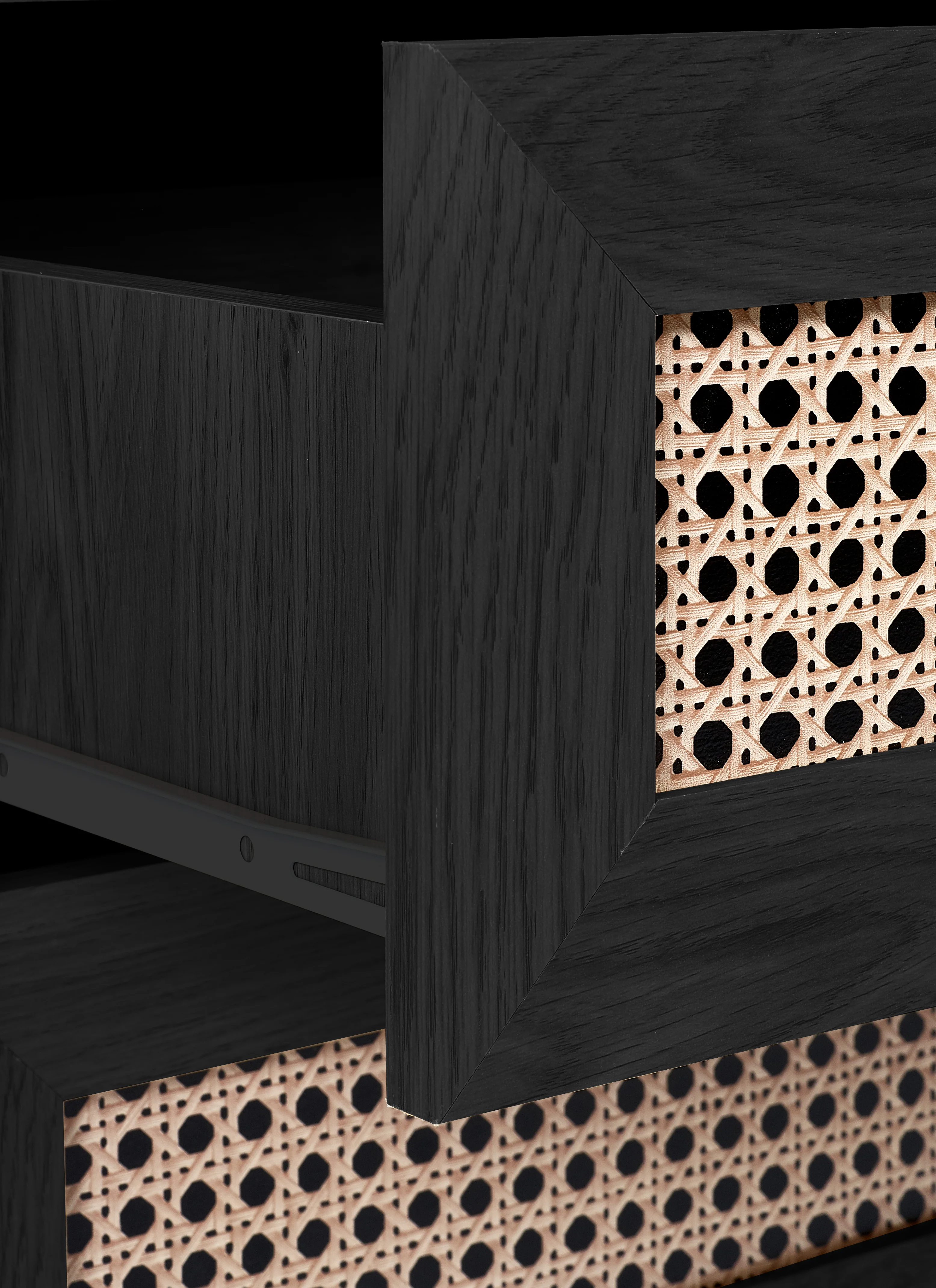 Sydney 5 Drawer Chest - Black Ash - Image 6