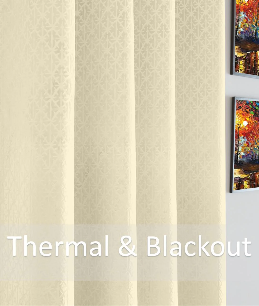 Temple Velvet Ring Top Blackout Curtains