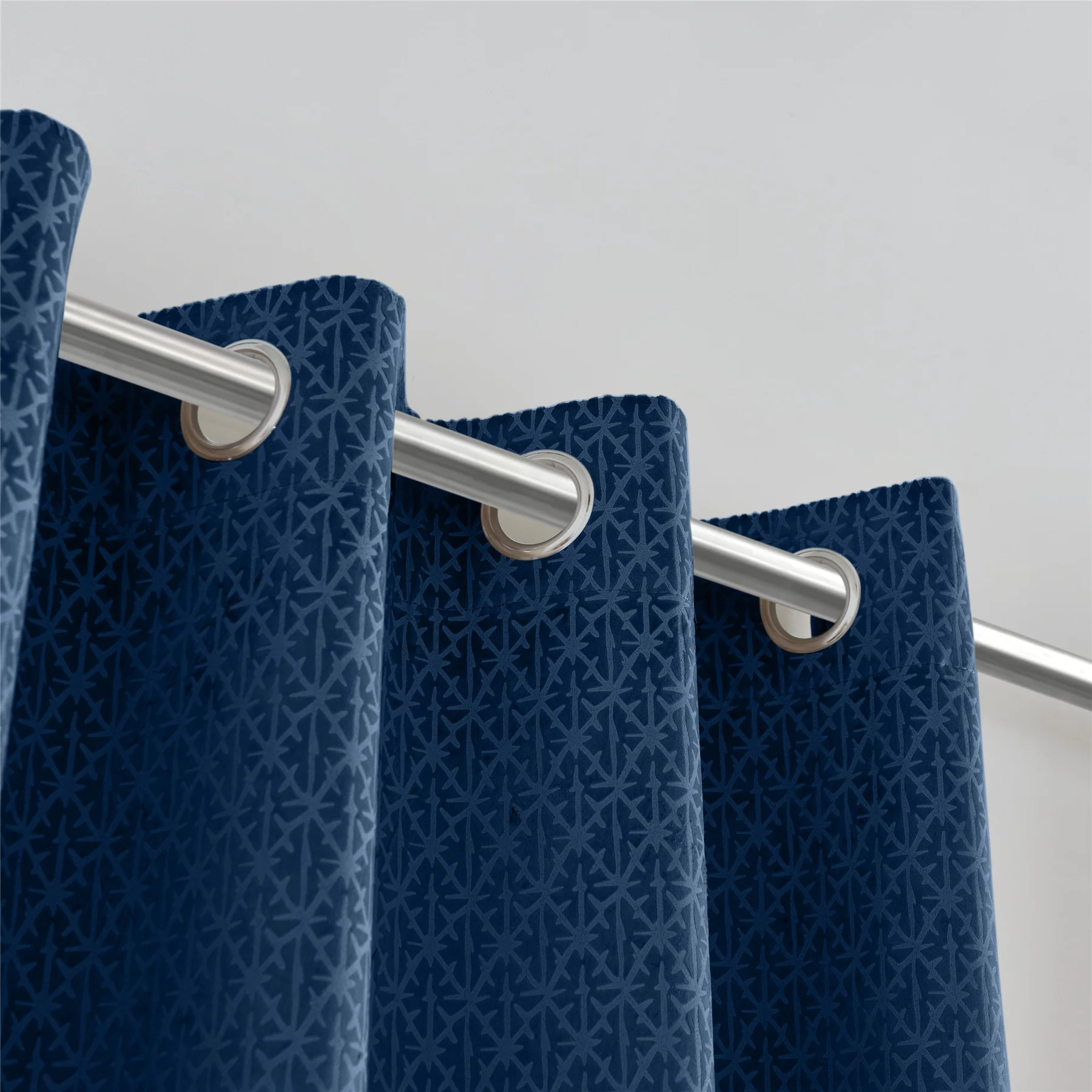 Temple Velvet Ring Top Blackout Curtains - Image 4