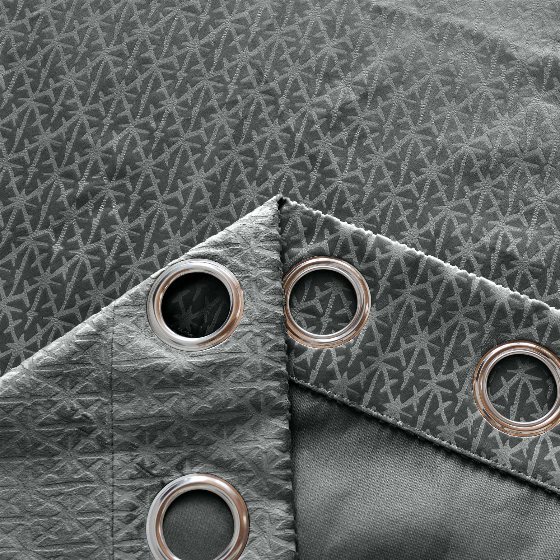 Temple Velvet Ring Top Blackout Curtains - Image 3