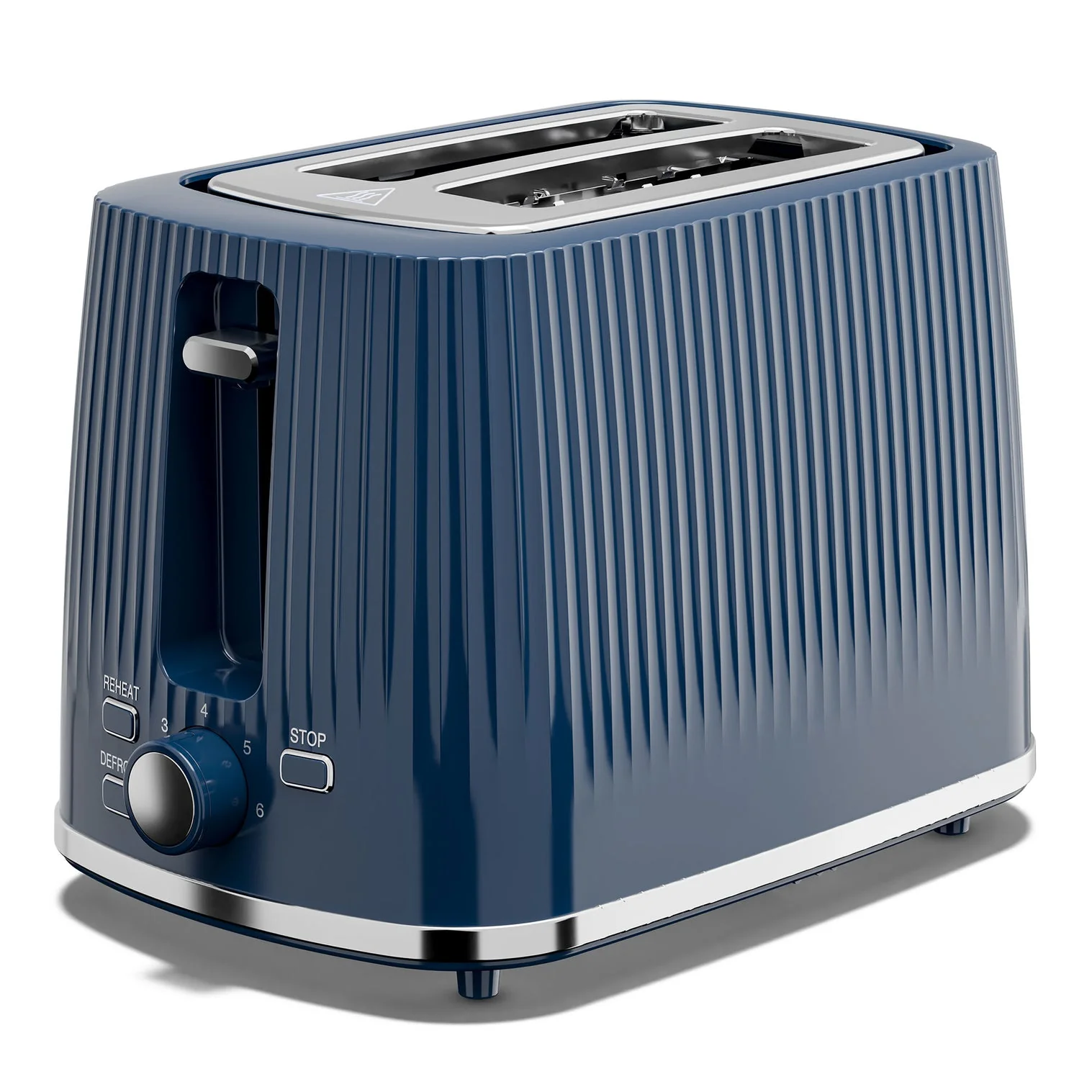 Cello Textured 2 Slice Toaster