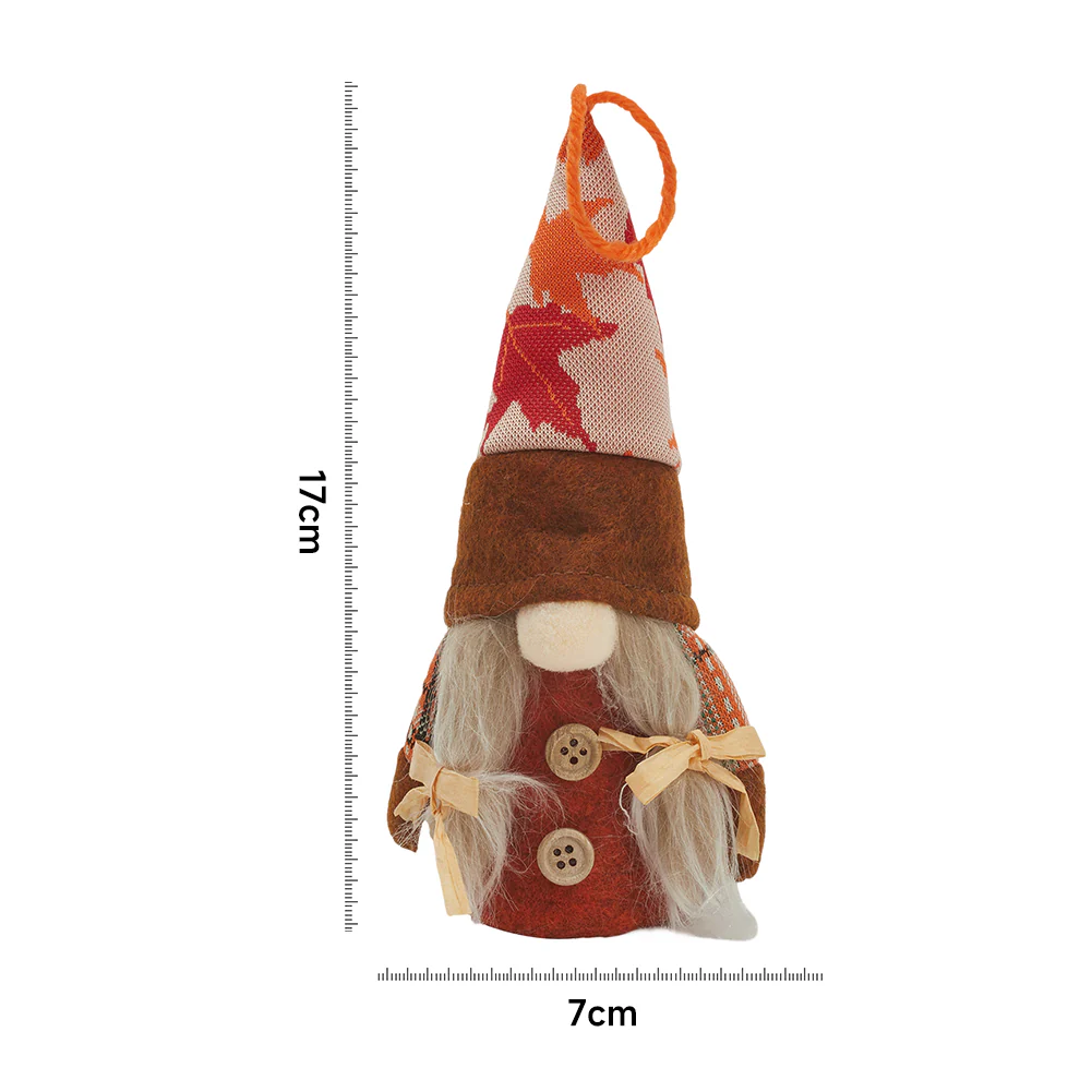 Thanksgiving Autumn Leaf Gnome Doll - Image 7