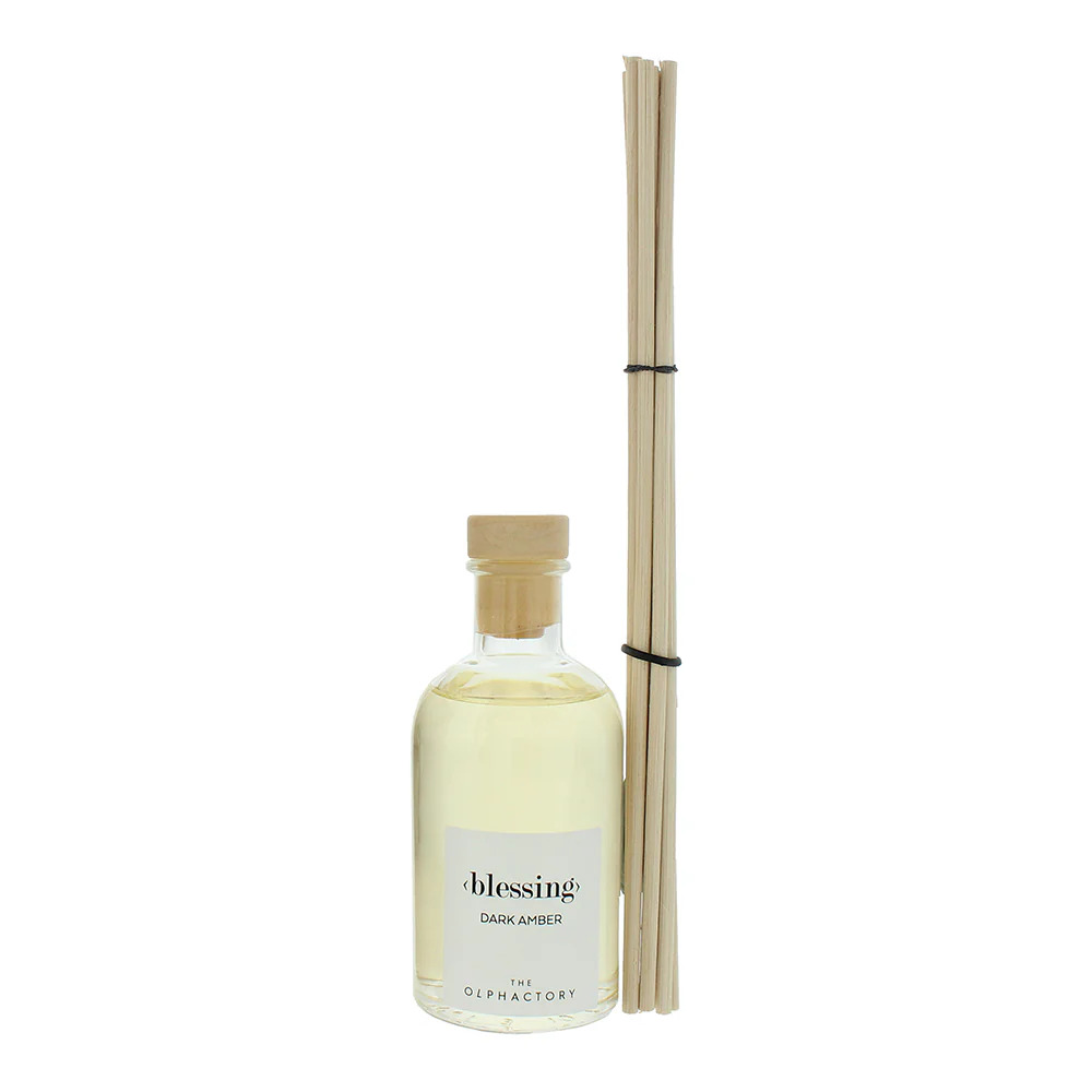 The Olphactory Blessing Dark Amber Reed Diffuser 100ml - Image 2