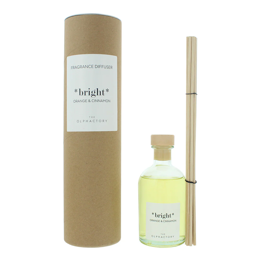 The Olphactory Bright Orange & Cinnamon Reed Diffuser 250ml