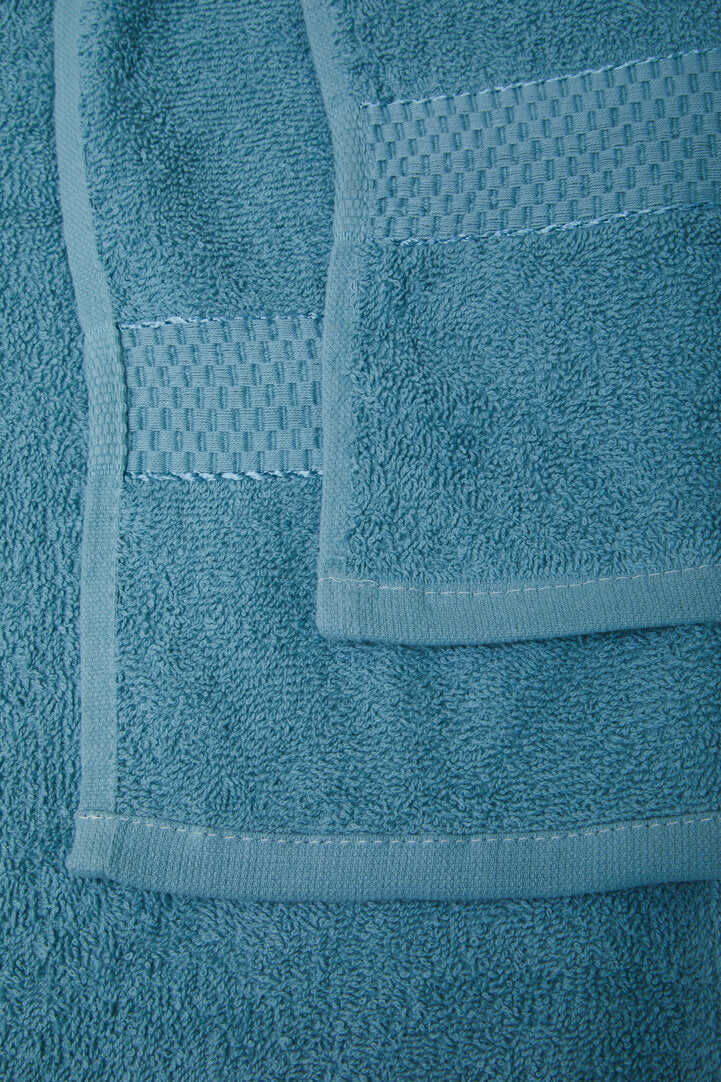 Thread and Loom 6 Piece Dusty Turquoise Towel Set - Image 3