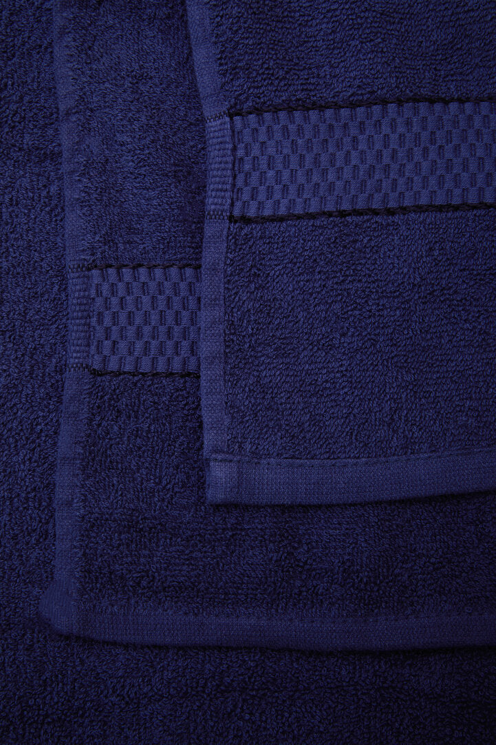 Thread and Loom 6 Piece Navy Blue Towel Set - Image 3