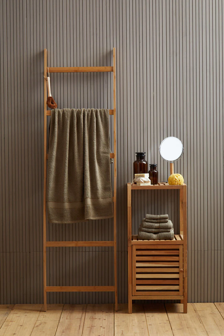 Thread and Loom 6 Piece Silver Mink Towel Set - Image 3
