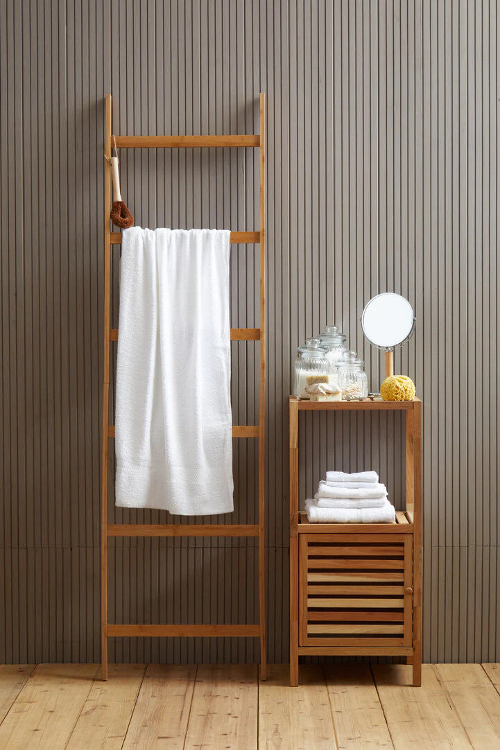Thread and Loom 6 Piece White Towel Set - Image 3