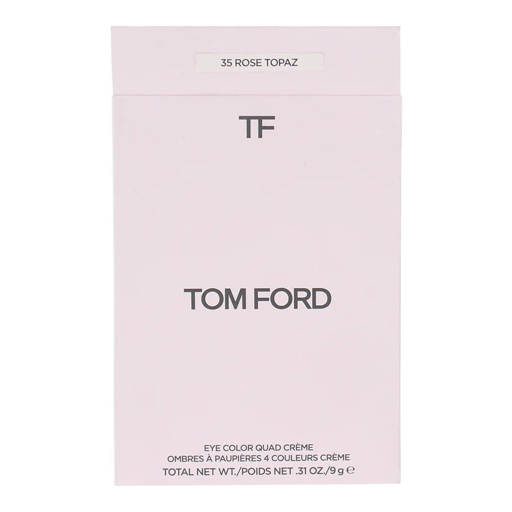 Tom Ford Eye Color Quad Creme 35 Rose Topaz Eyeshadow Palette 9g - Image 3