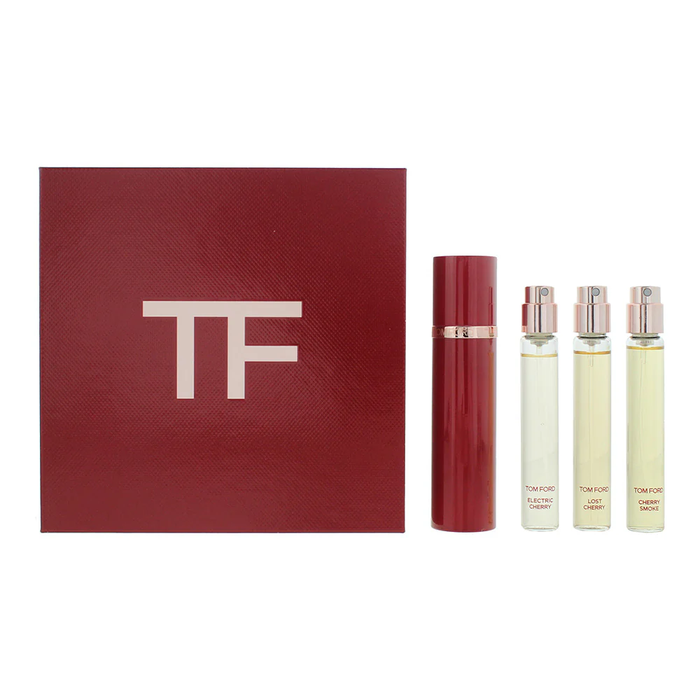 Tom Ford Private Blend Cherries Collection 3 Piece Gift Set: EDP 5 X 10ml