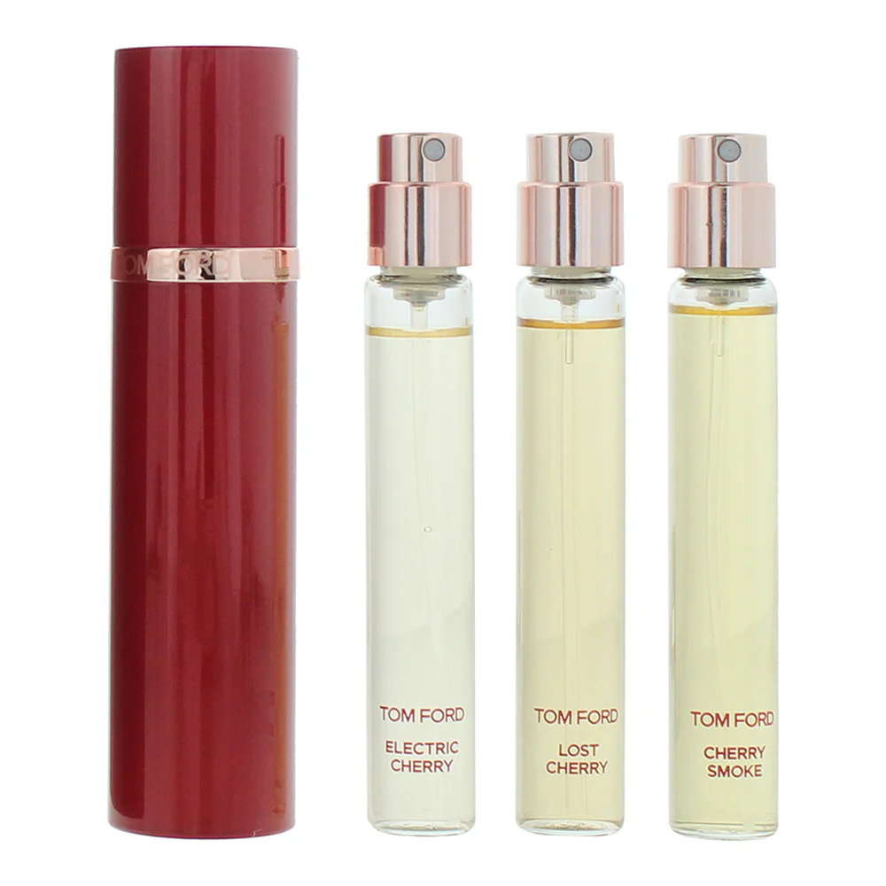 Tom Ford Private Blend Cherries Collection 3 Piece Gift Set: EDP 5 X 10ml - Image 3