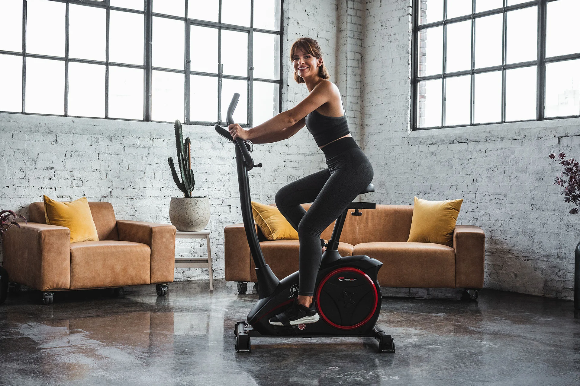 TopSports Exercise Bike Ergometer AL 2 Black Edition - Image 4