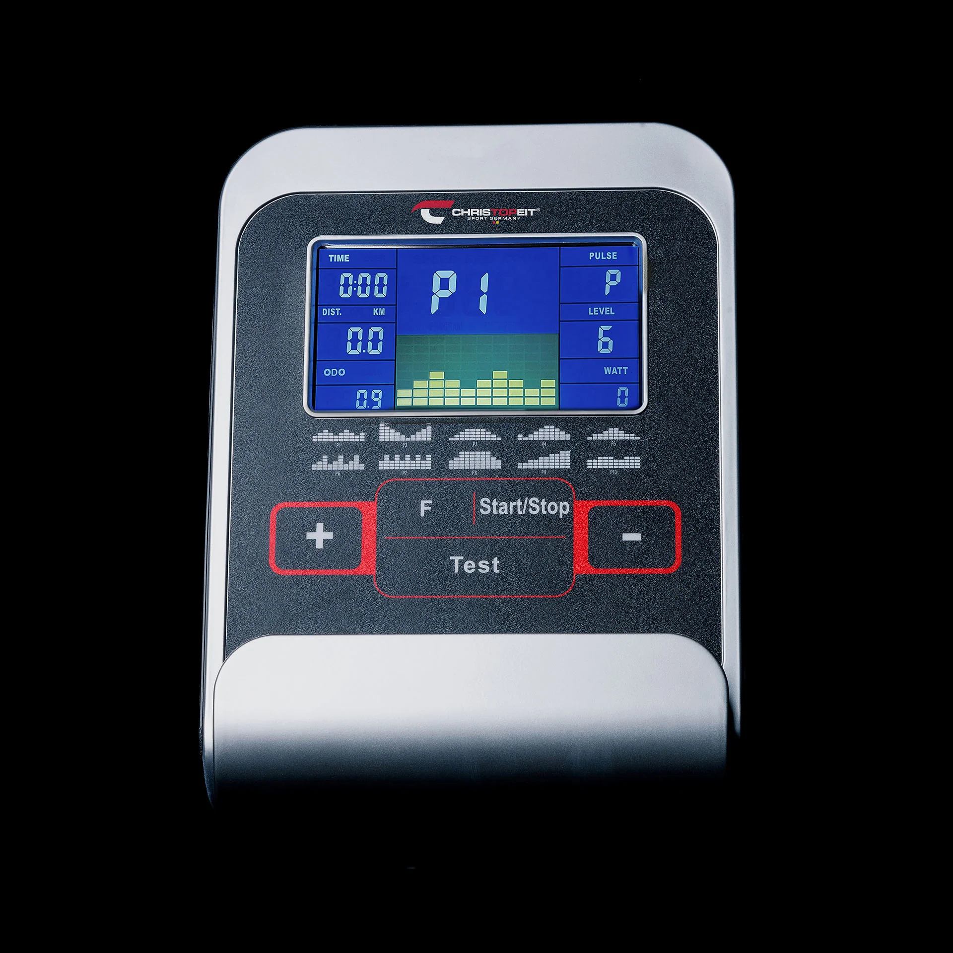 TopSports Exercise Bike Ergometer AL 2 Black Edition - Image 7