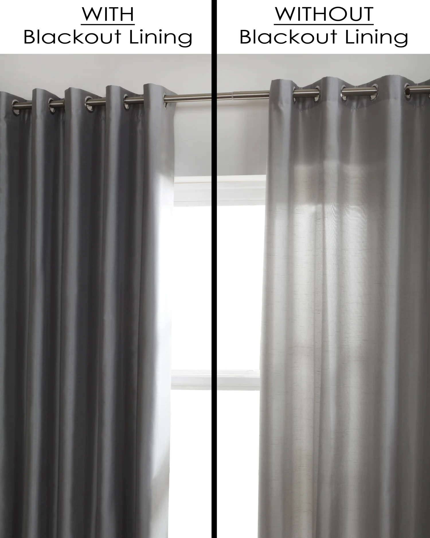 Total Blackout Pencil Pleat Curtain Linings - Image 3