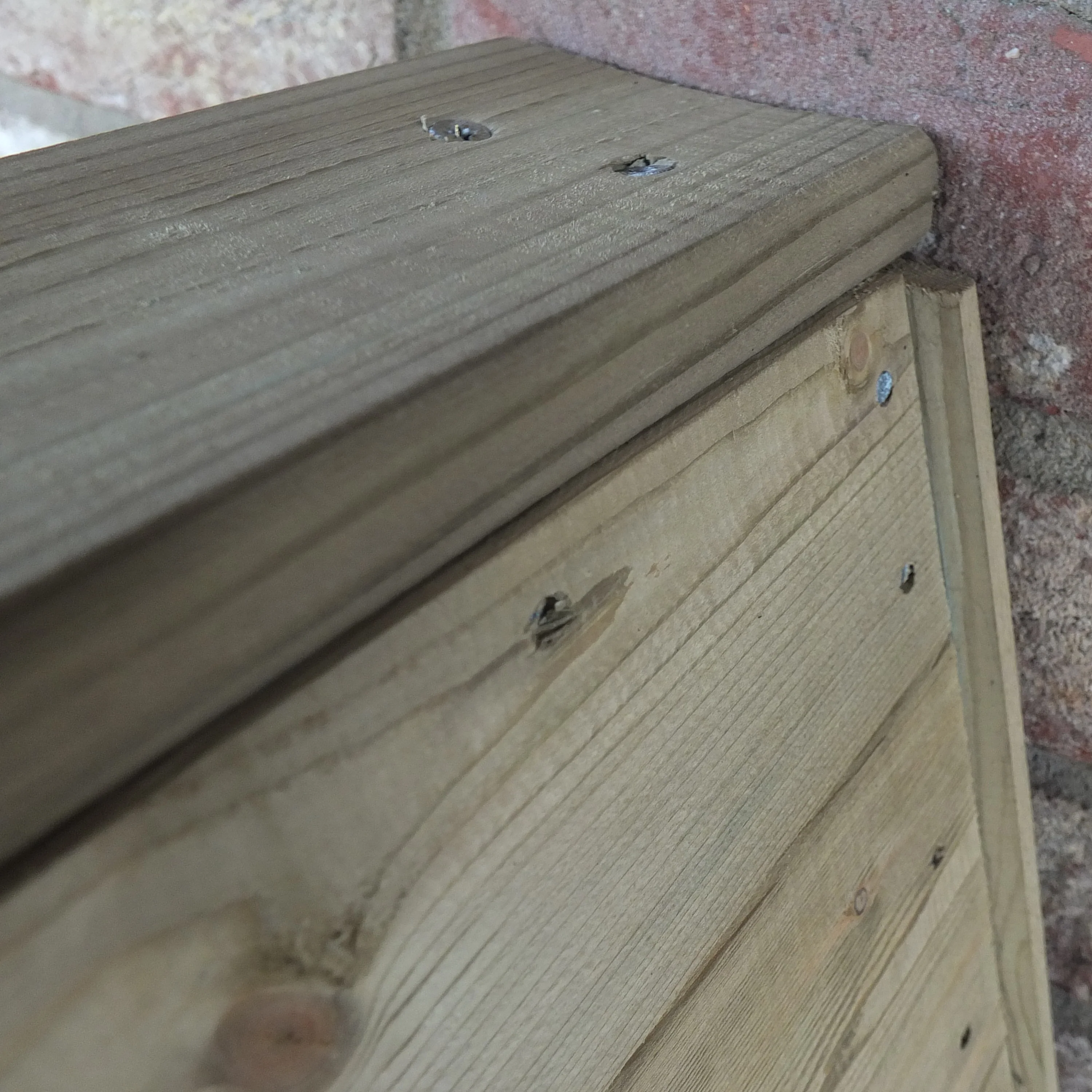 Triangular Pressure Treated Log Store - Image 4