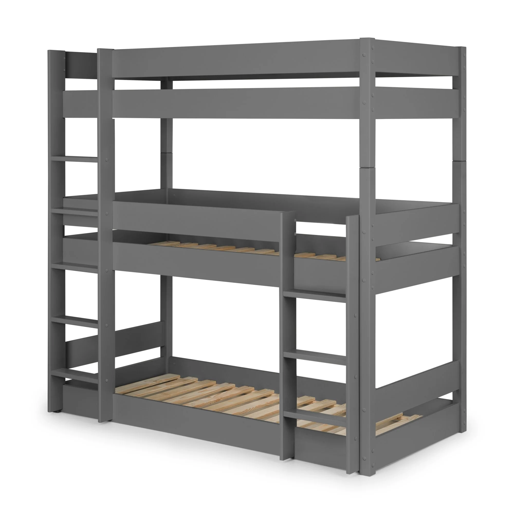 Jasper Triple Bunk Bed - Anthracite