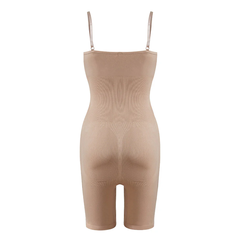 Tummy Control Seamless Boyshorts Sculpting Shapewear Bodysuit - Image 3