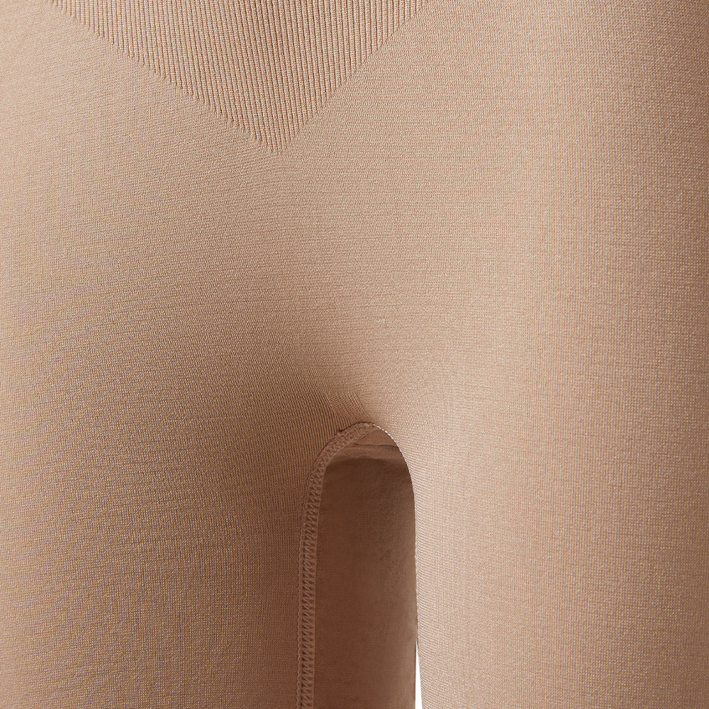 Tummy Control Seamless Boyshorts Sculpting Shapewear Bodysuit - Image 5