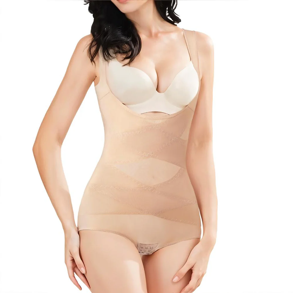 Tummy Control Shapewear Bodysuit - Image 2