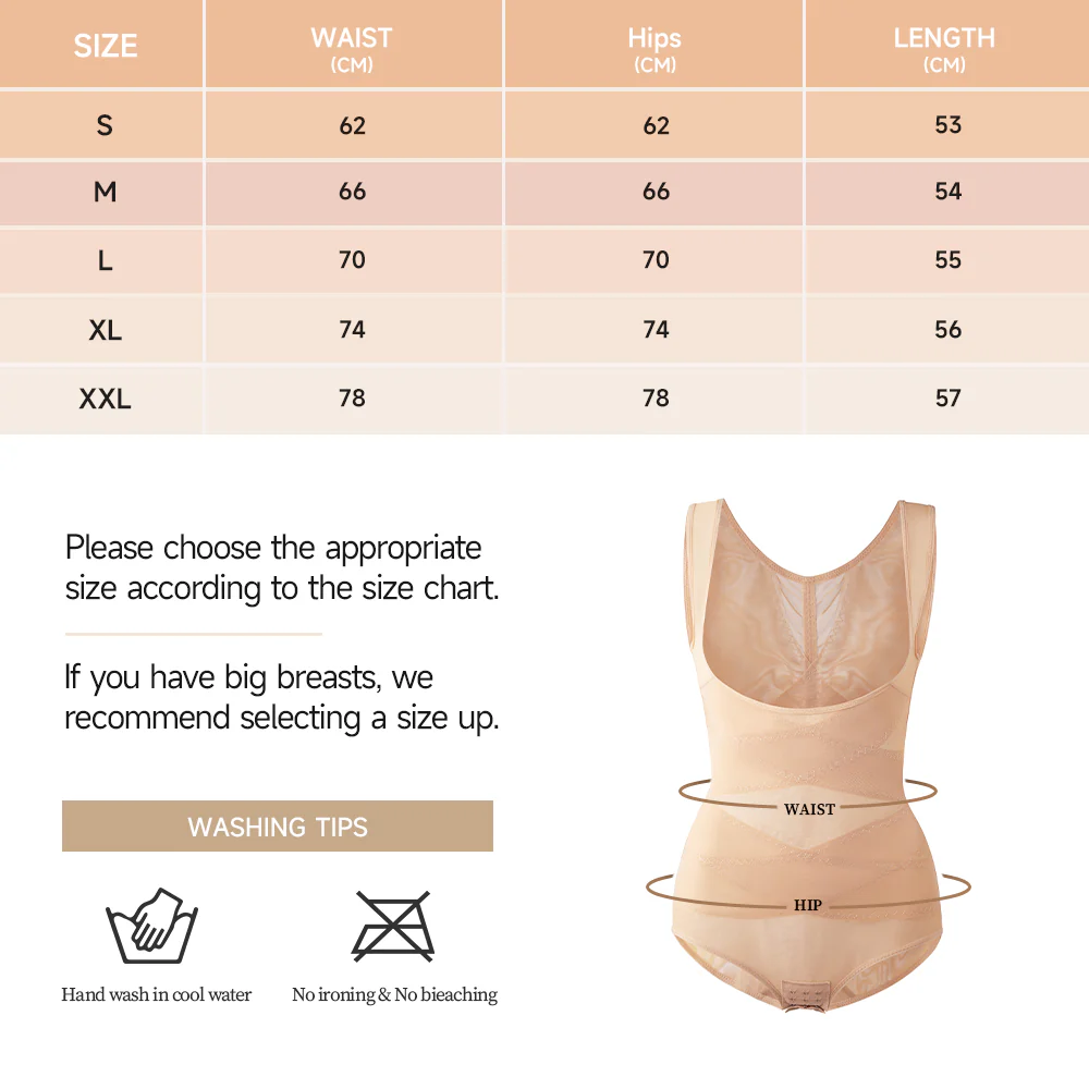 Tummy Control Shapewear Bodysuit - Image 8