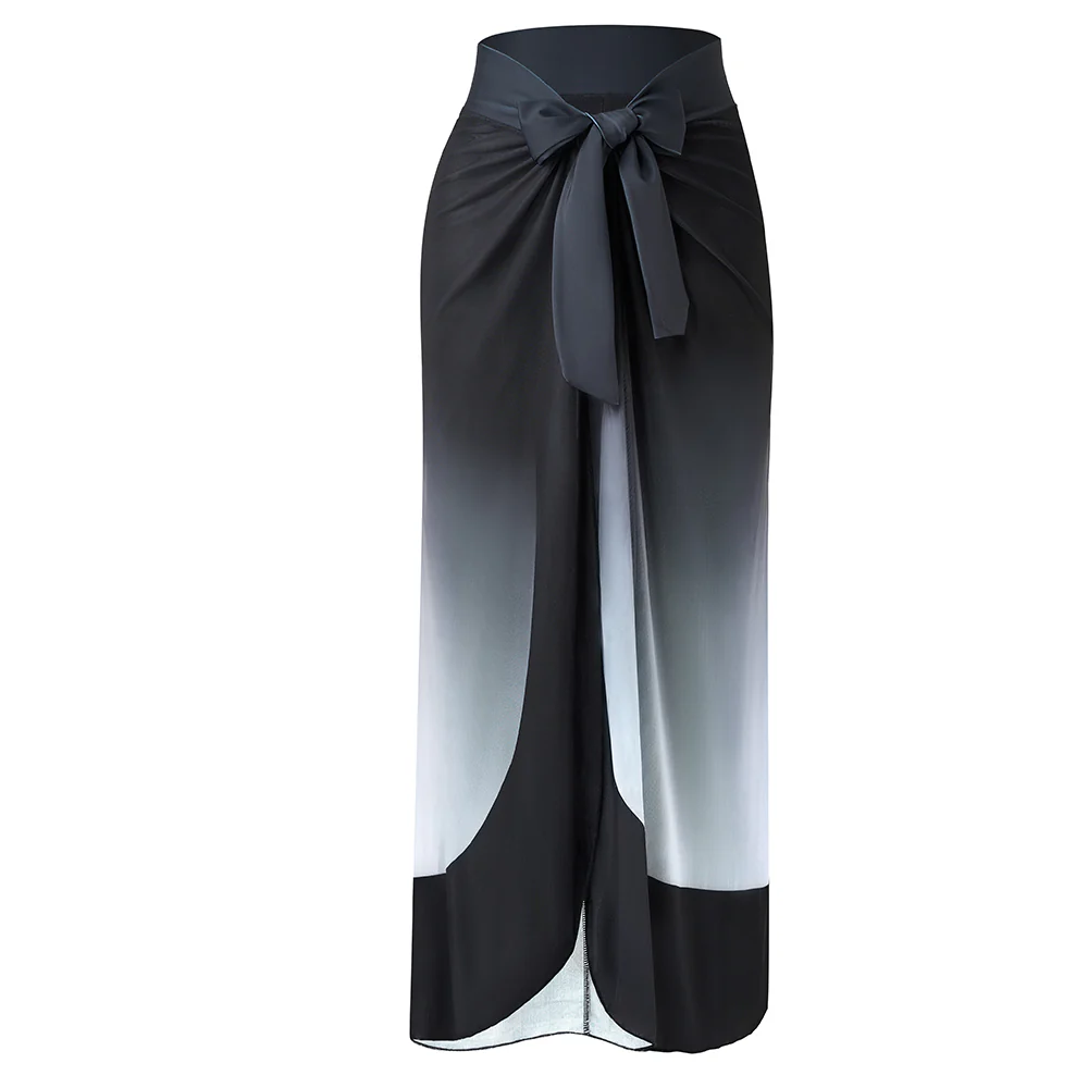 Tummy Control Swimsuit With Cover Up Skirt - Image 4