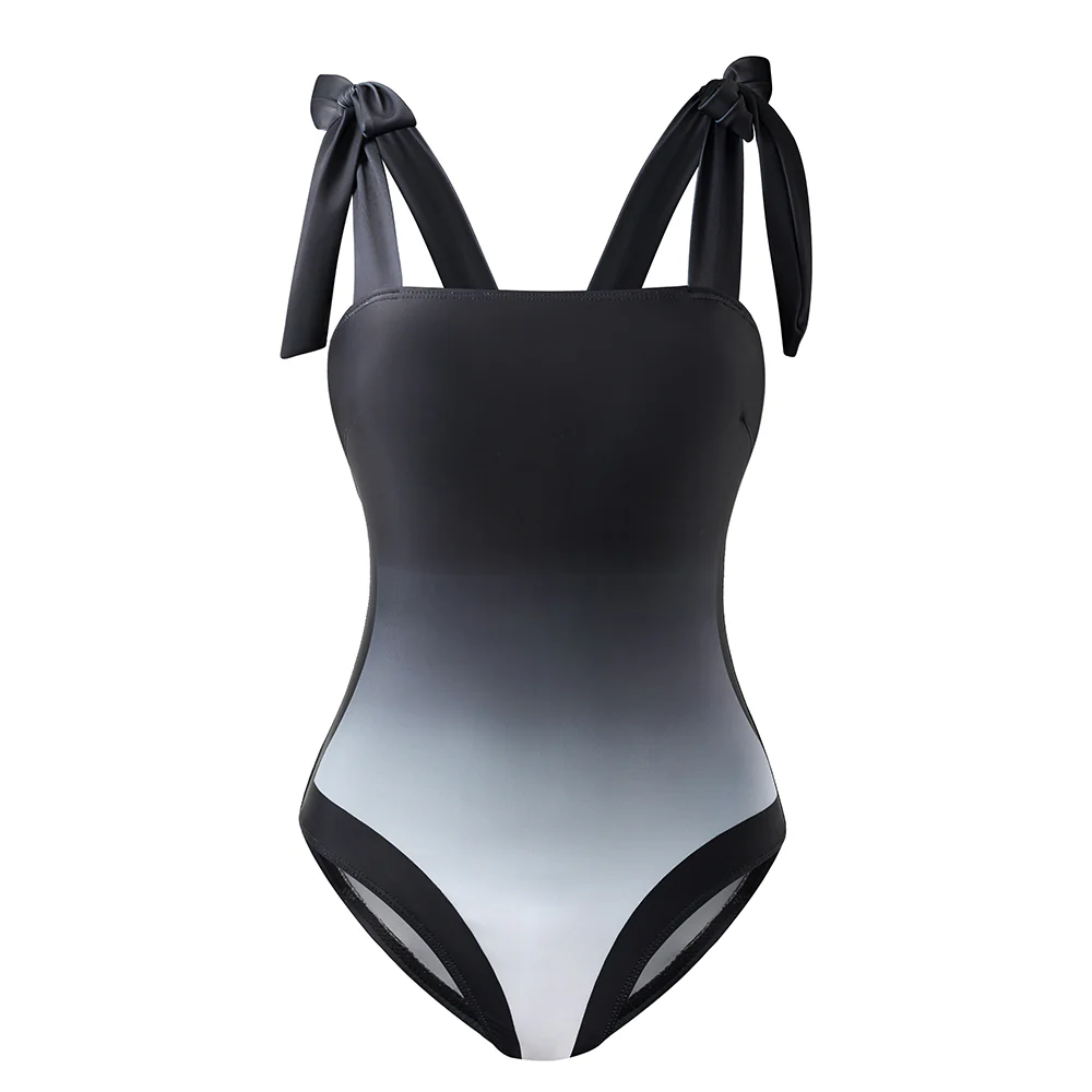 Tummy Control Swimsuit With Cover Up Skirt - Image 5