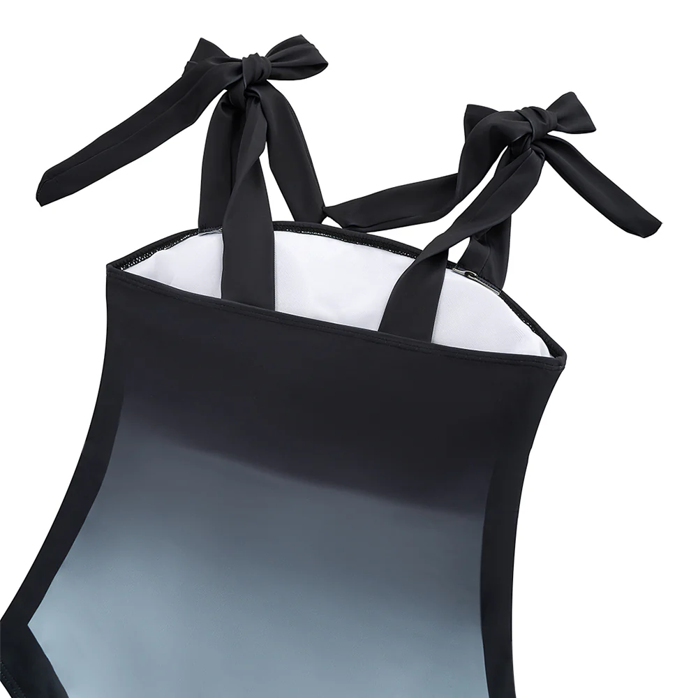 Tummy Control Swimsuit With Cover Up Skirt - Image 7