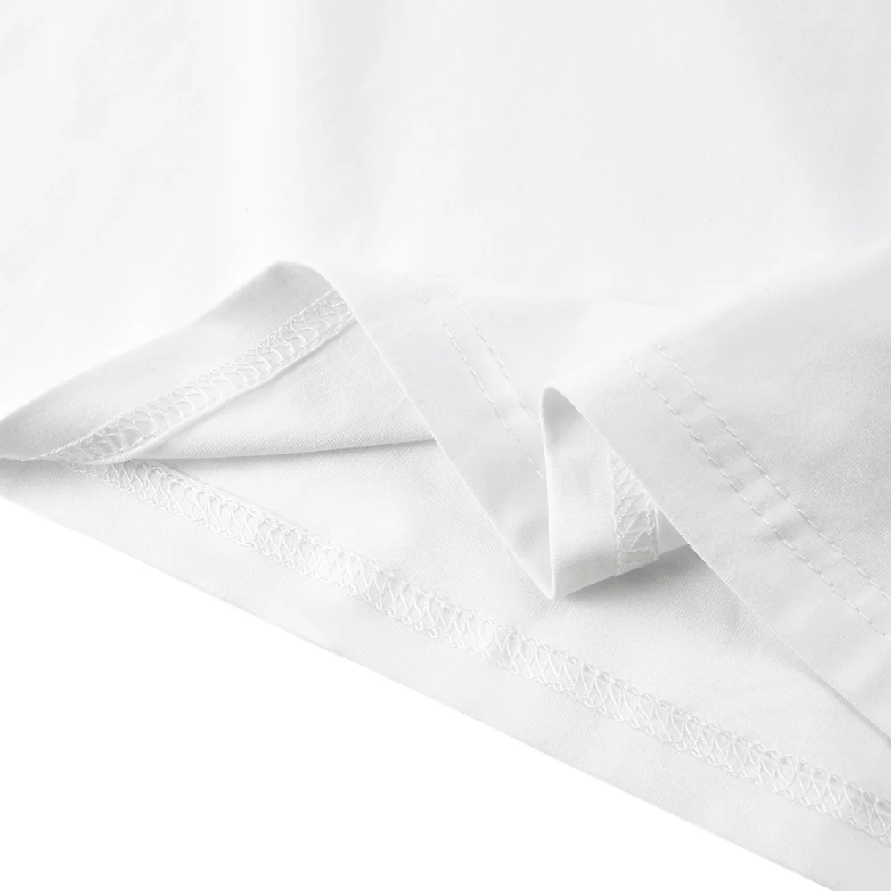 Turn Down Collar Short Sleeve Polo Shirt - White - Image 7