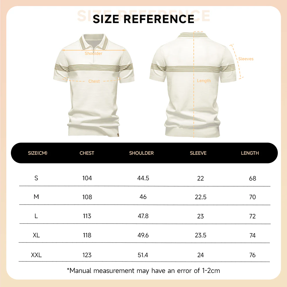 Turn-Down Short-Sleeve Polo Shirt - Image 8