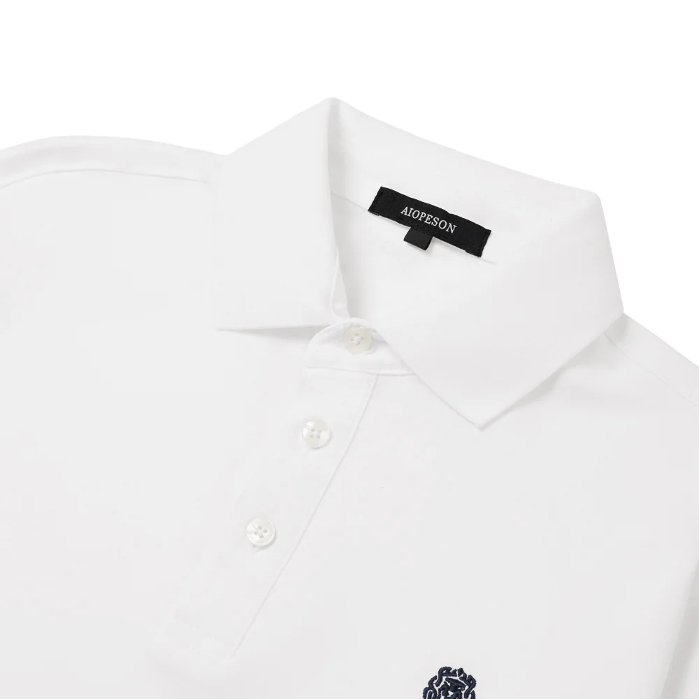 Turn-Down Short-Sleeve Polo Shirt - Image 4
