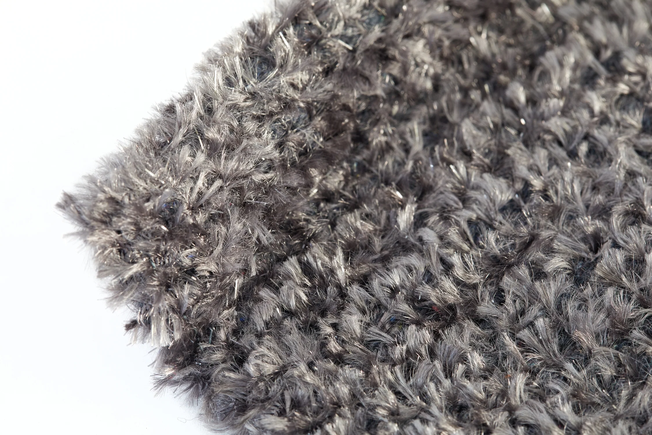 Twinkle - Super Soft Bath Mat Luxury Bath Mat With Sparkle Detailing In Charcoal - Image 4