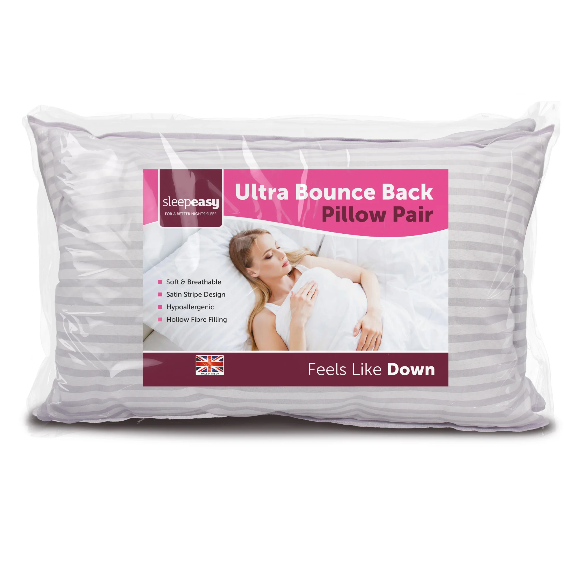 Ultra Bounceback Pillow Pair