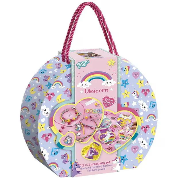 Unicorn 2 In 1 Suitcase