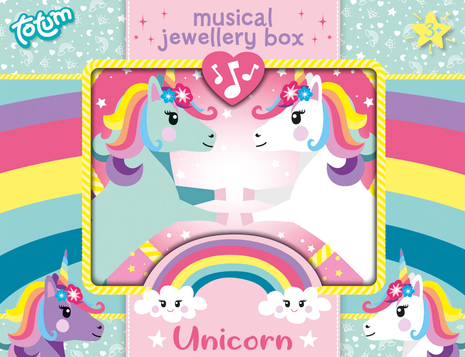 Unicorn Musical Jewellery Box - Image 4
